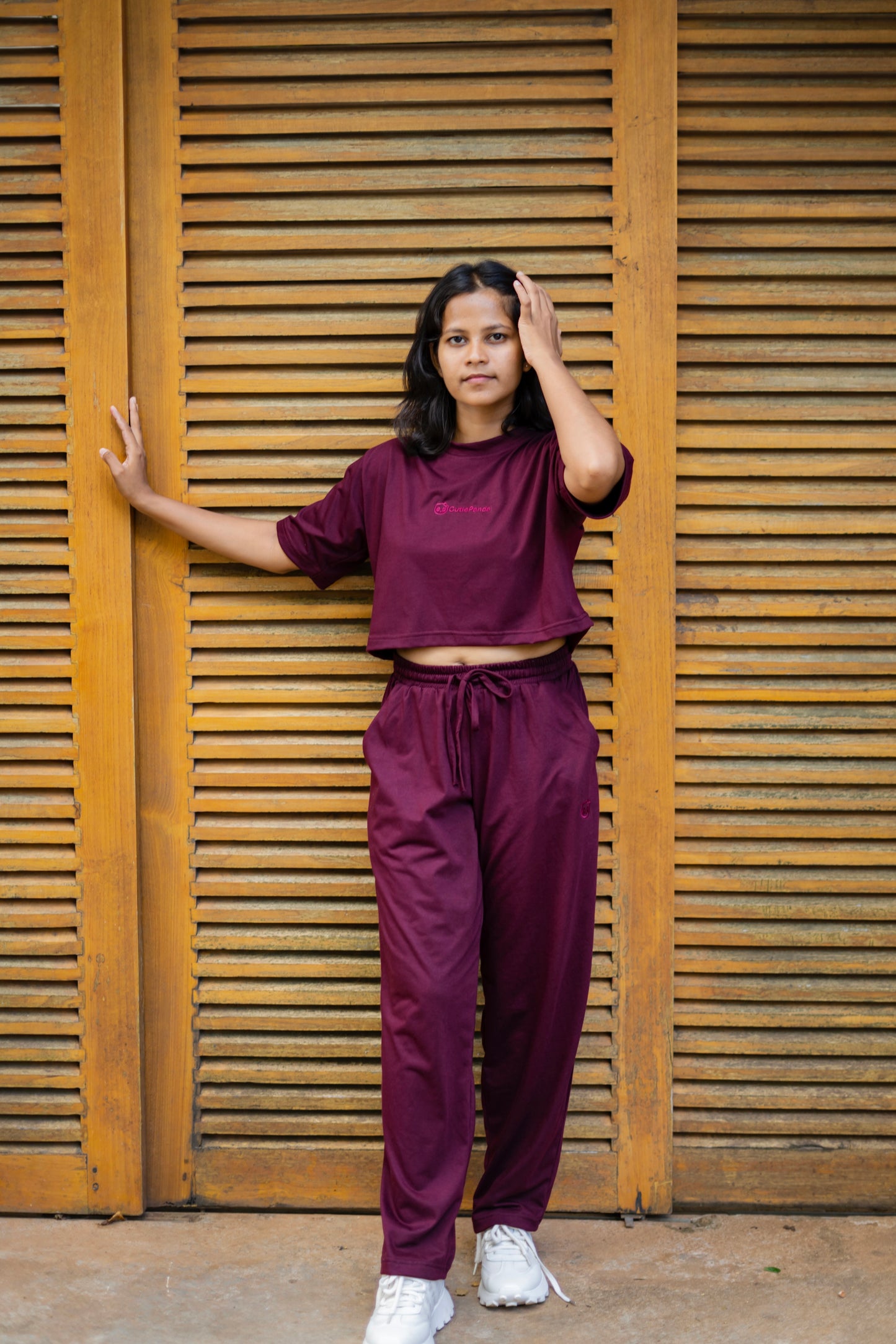 Relax Crop-Top & Jogger Pant Duo (Oversize) - New