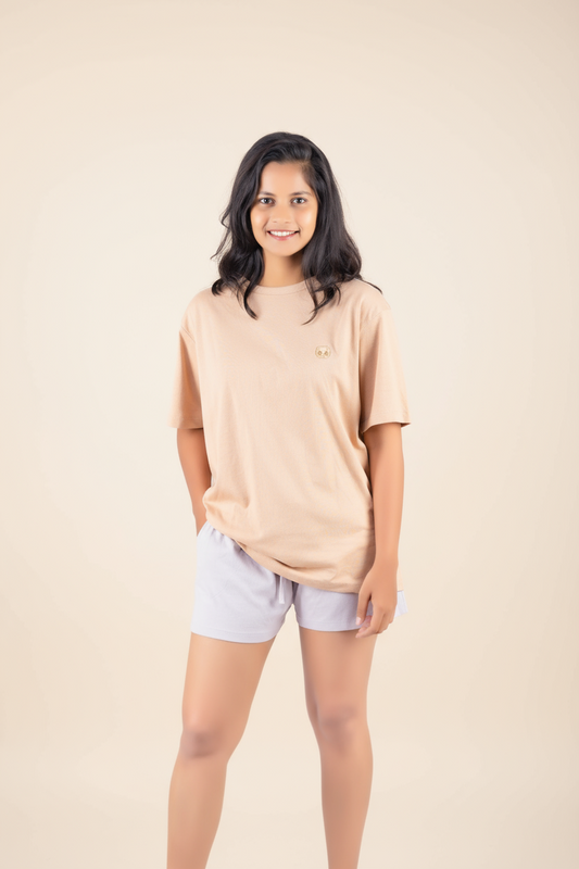 Relax Crew-Neck T-shirt (Oversize) - Stock Clearance