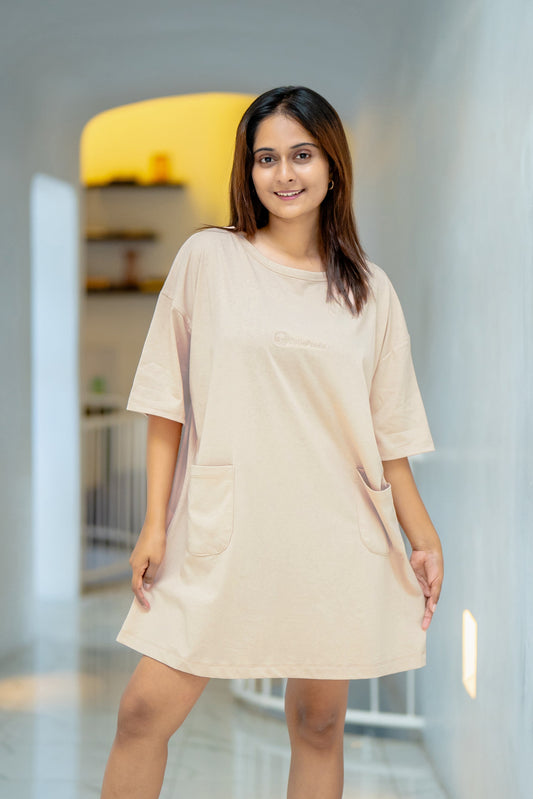 Super Relax T-shirt Dress (Extra-Oversize) - Stock Clearance