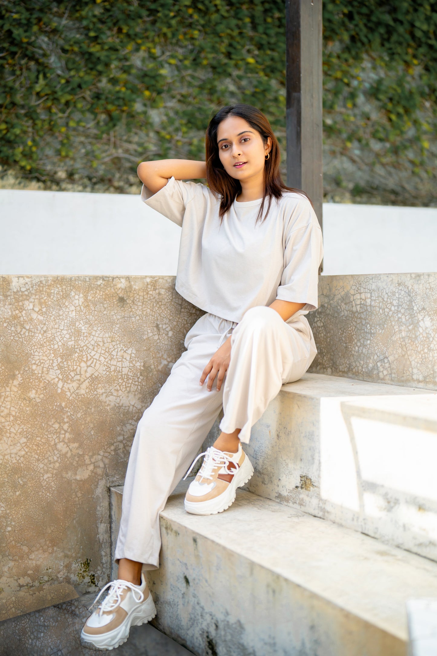 Super Relax Trim-Top & Jogger Pant Duo (Extra-Oversize)