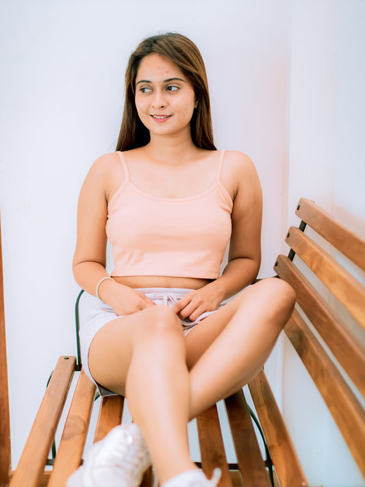 Comfy Cropped-Skinny with Straps (Regular-Fit)