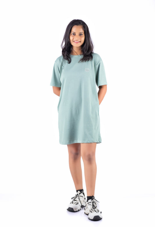 Relax T-shirt Dress (Oversize) - Stock Clearance