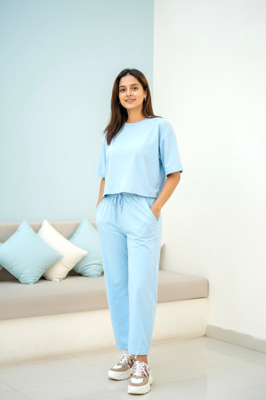 Super Relax Trim-Top & Jogger Pant Duo (Extra-Oversize) - Stock Clearance